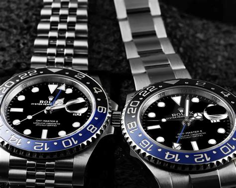 rolex batman batgirl difference